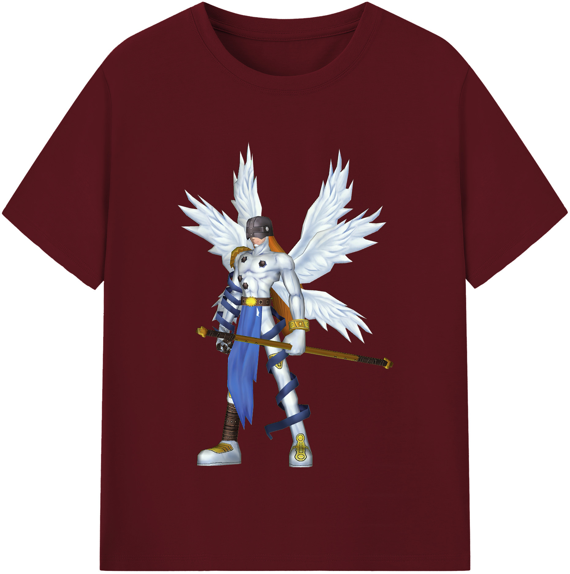 （画像用） Digimon デジタルモンスター/デジモン 綿100％半袖Tシャツ（フロントプリント）